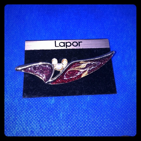 💜🧡❤️ Lapor Brooch - Picture 4 of 7